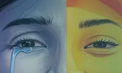 Лицо человека с биполярным расстройством