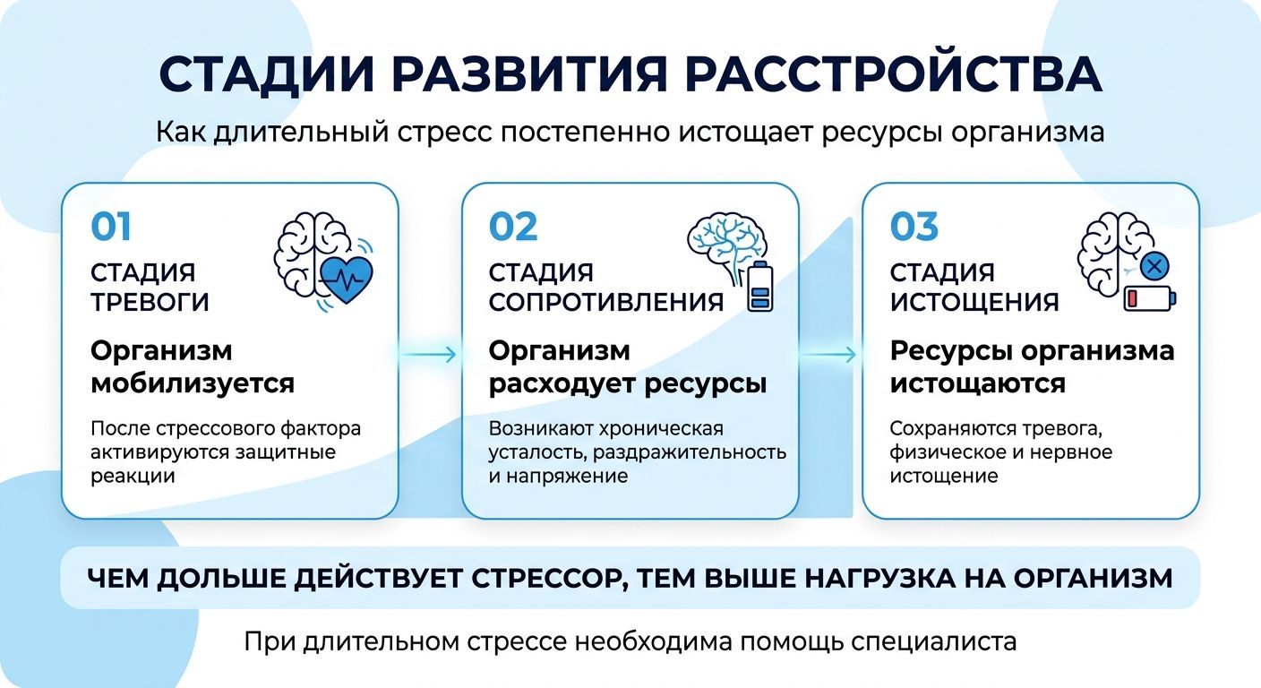 Лечение стресса в Санкт-Петербурге инфографика